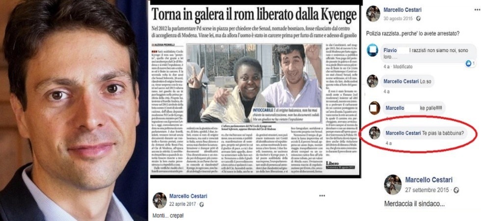 La Pat querela il medico per un commento su M49 e si tiene il neodirettore che ha dato della babbuina'' all'ex ministra